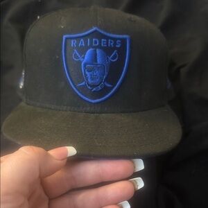 Raiders Black and Blue Cap